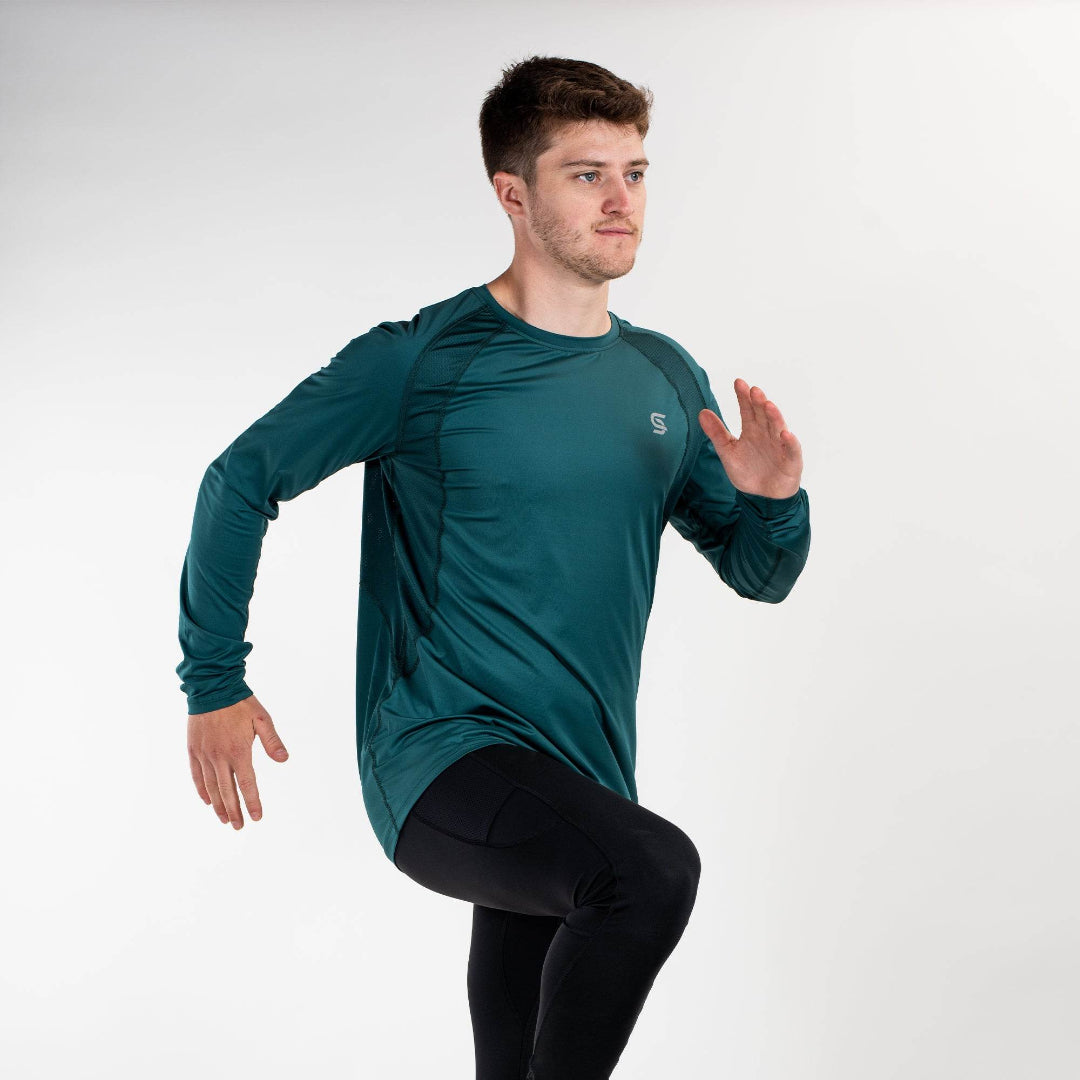 Zen Tee L/S Men Raglan Dry-Fit Gym T-Shirt | Sports Cartel